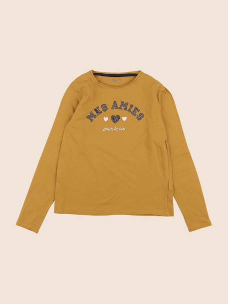 Tee-shirt - 10 ans Jaune 1 - vertbaudet enfant 
