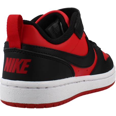 Baskets garçon court borough low recraft Blanc+Noir+Rouge+Rouge 600 21 - vertbaudet enfant 