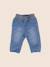 Jegging - 3 mois Bleu, argent 1 - vertbaudet enfant 