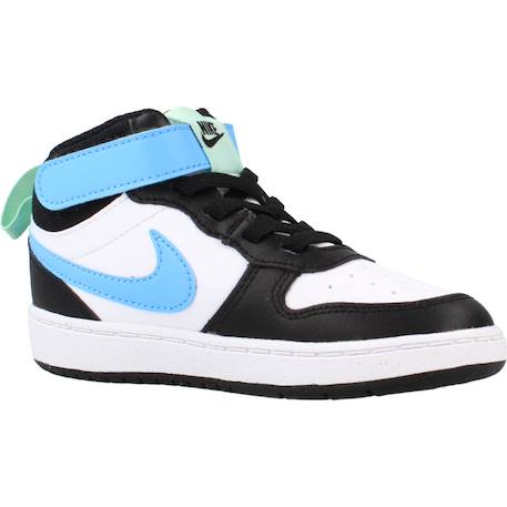Basket garçon modèle court borough mid 2 Multicolore+Noir+Rouge 11 - vertbaudet enfant 