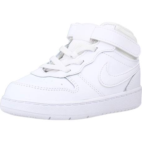 Baskets enfant garçon en cuir Blanc 4 - vertbaudet enfant 