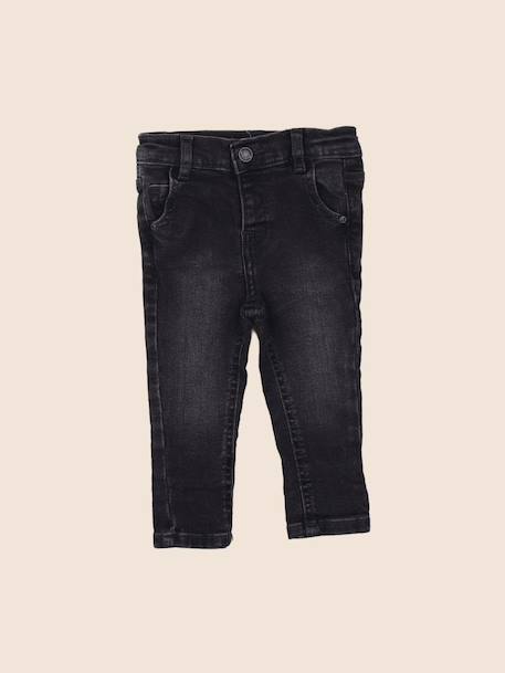 Jean - 6 mois Gris 1 - vertbaudet enfant 