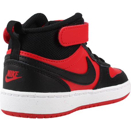 Basket garçon modèle court borough mid 2 Multicolore+Noir+Rouge 15 - vertbaudet enfant 