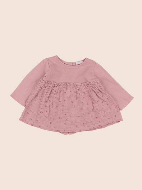 Robe - 9 mois Rose 1 - vertbaudet enfant 