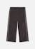 Pantalon fille velours avec bande latérale Marron 2 - vertbaudet enfant 
