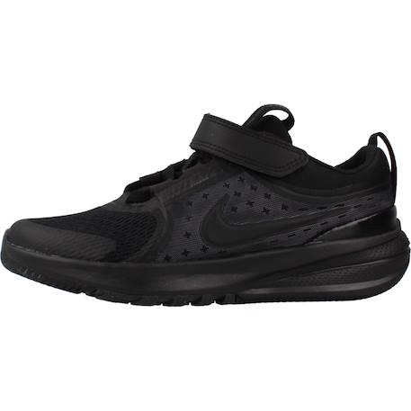 Basket garçon modèle star runner 5 ps Blanc+Bleu+Noir+Noir rouge 14 - vertbaudet enfant 