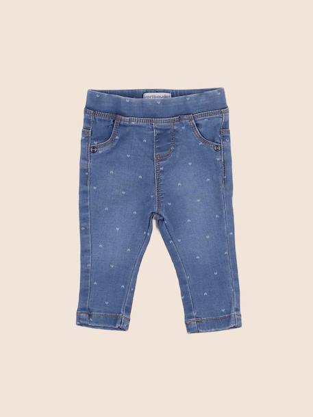 Jegging - 3 mois Bleu 1 - vertbaudet enfant 