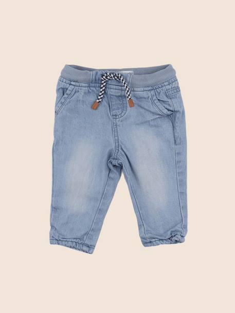 Jean - 6 mois Bleu 1 - vertbaudet enfant 