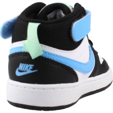 Basket garçon modèle court borough mid 2 Multicolore+Noir+Rouge 9 - vertbaudet enfant 