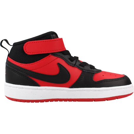 Basket garçon modèle court borough mid 2 Multicolore+Noir+Rouge 13 - vertbaudet enfant 