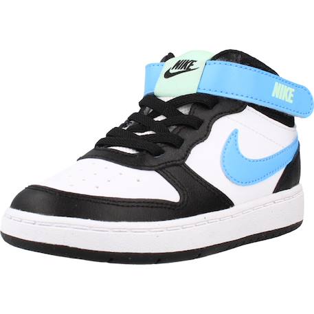 Basket garçon modèle court borough mid 2 Multicolore+Noir+Rouge 10 - vertbaudet enfant 