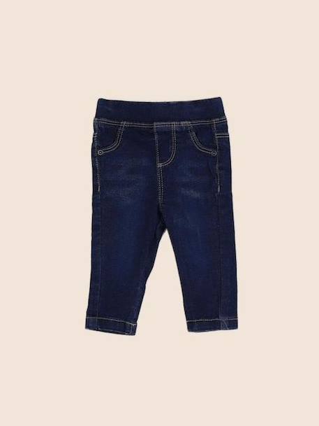 Jegging - 3 mois Bleu 1 - vertbaudet enfant 