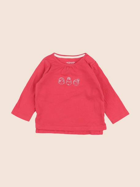 Tee-shirt - 6 mois Rose 1 - vertbaudet enfant 