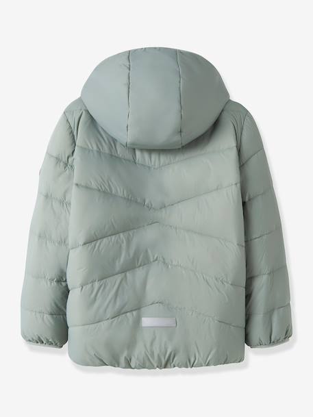 Doudoune matelassée fille name it rose fluo+vert clair 5 - vertbaudet enfant 