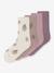 Lot de 4 paires de chaussettes fille en mélange laine mérinos name it bois de rose 1 - vertbaudet enfant 