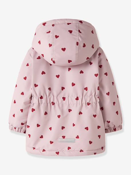 Veste d’hiver imprimée fille name it marine+mauve 5 - vertbaudet enfant 