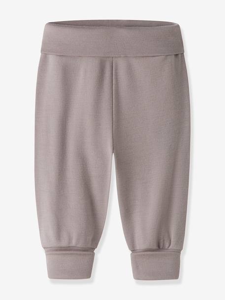 Pantalon bébé en laine mérinos name it bois de rose+ficelle 4 - vertbaudet enfant 