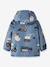 Veste d’hiver imprimée garçon à motifs pelleteuses name it bleu chambray 2 - vertbaudet enfant 