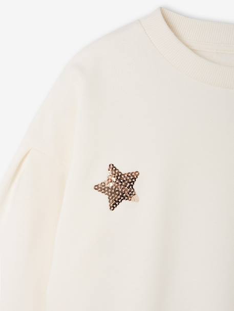 Sweat de Noël enfant fille écru 4 - vertbaudet enfant 
