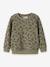 Sweatshirt à motifs garçon name it beige+bleu grisé+olive 6 - vertbaudet enfant 