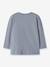 T-shirt manches longues coupe ample garçon name it bleu ardoise+écru+gris+vert 6 - vertbaudet enfant 