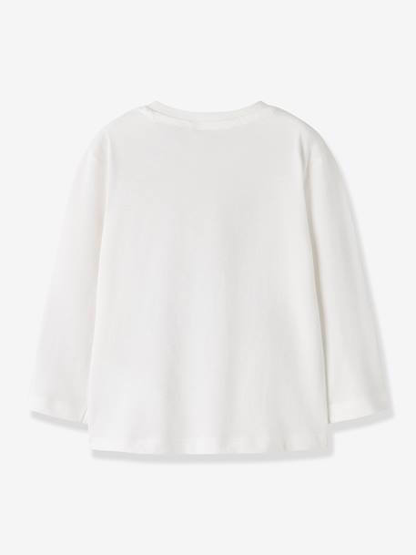 T-shirt manches longues coupe ample garçon name it bleu ardoise+écru+gris+vert 4 - vertbaudet enfant 