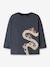 T-shirt manches longues coupe ample garçon name it bleu ardoise+écru+gris+vert 1 - vertbaudet enfant 