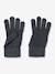 Gants garçon en mélange de laine mérinos name it bleu grisé+gris chiné 1 - vertbaudet enfant 
