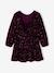 Robe fille manches longues prune 1 - vertbaudet enfant 