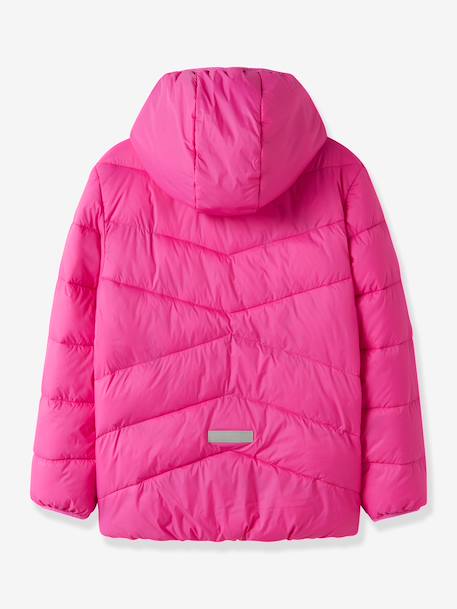 Doudoune matelassée fille name it rose fluo+vert clair 2 - vertbaudet enfant 