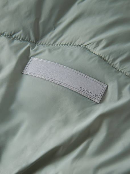 Doudoune matelassée fille name it rose fluo+vert clair 6 - vertbaudet enfant 