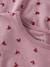 Robe manches longues à cœurs pailletés fille name it bois de rose+mauve 6 - vertbaudet enfant 