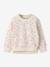 Sweat-shirt fille à imprimé all-over name it écru+rose bonbon+rose clair 1 - vertbaudet enfant 