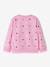 Sweat-shirt fille à imprimé all-over name it écru+rose bonbon+rose clair 5 - vertbaudet enfant 