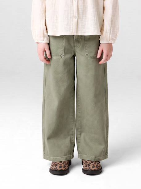 Fille-Pantalon-Pantalon fille large MorphologiK fin 