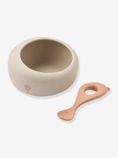 Sparia bol+cuillère silicone  - vertbaudet enfant