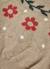 Pull fille imprimé de fleurs Beige 3 - vertbaudet enfant 