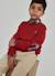Pull garçon avec broderie chien Rouge 1 - vertbaudet enfant 