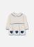 Robe bébé en maille avec coeurs Blanc 1 - vertbaudet enfant 