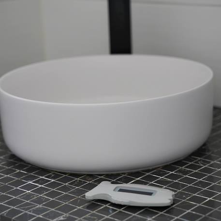 Thermomètre de bain Émeraude+Fleur bleue+Gris charme+Rose poudré 13 - vertbaudet enfant 