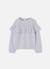 Pull fille à volants Blanc 2 - vertbaudet enfant 