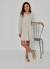 Robe fille en maille avec détails Beige 2 - vertbaudet enfant 