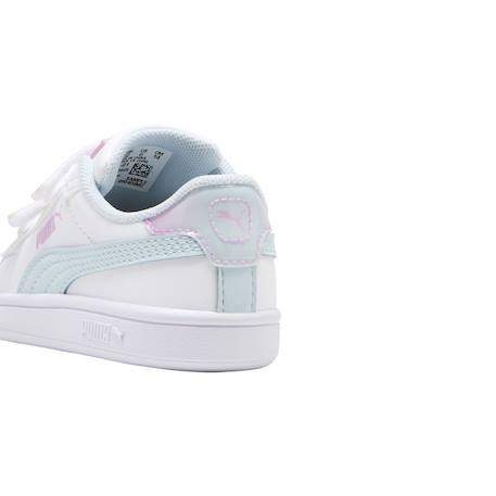 Baskets basses à scratch fille Blanc aqua 4 - vertbaudet enfant 