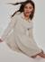 Robe fille en maille avec détails Beige 1 - vertbaudet enfant 
