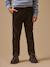 Pantalon chino garçon en velours Cerise+Chocolat+Orage+Vert foret 5 - vertbaudet enfant 