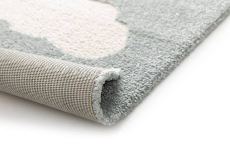 Tapis enfant avec effet relief nuages Beige sable+Bleu naturel 9 - vertbaudet enfant 