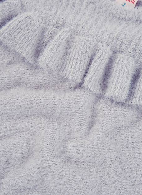 Pull fille à volants Blanc 4 - vertbaudet enfant 