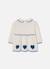Robe bébé en maille avec coeurs Blanc 2 - vertbaudet enfant 