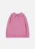 Pull fille avec col brodé de fleurs Rose 3 - vertbaudet enfant 