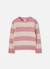 Pull fille à rayures avec torsades Rose 2 - vertbaudet enfant 
